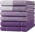 Homaxy 6 Pack Cotton Terry Premium Kitchen Towels, 18 x 28 in by Homaxy