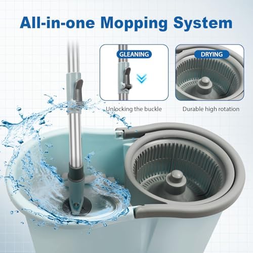 Spin Mop and Bucket, Mop and Bucket - Image 3