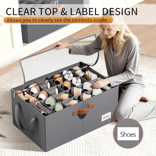 Shoe Organizer for Closet, Fits up to 40 Pairs, 2 Pack - Image 4