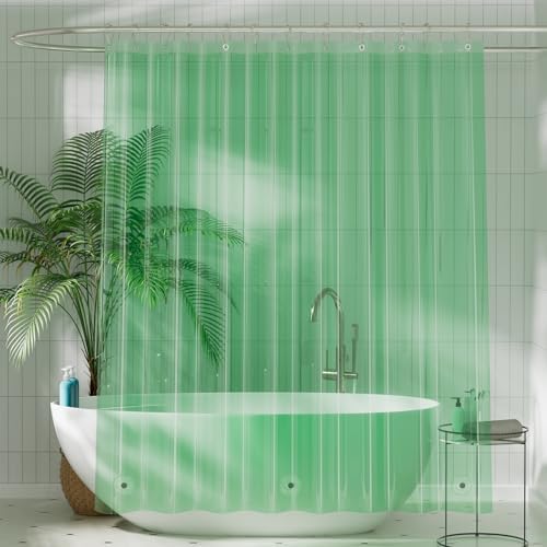 Titanker Shower Curtain Liner, Plastic Shower Liner PEVA 72 x 72 Lightweight by Titanker