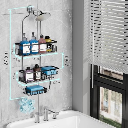 DAOYA Over the Shower Head Caddy - Image 6
