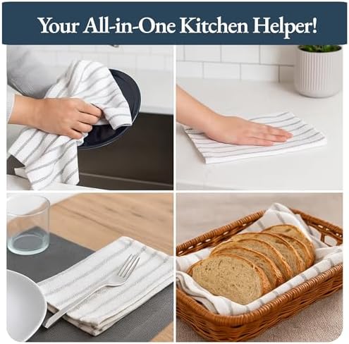 LANE LINEN Kitchen Towels Set - Image 4