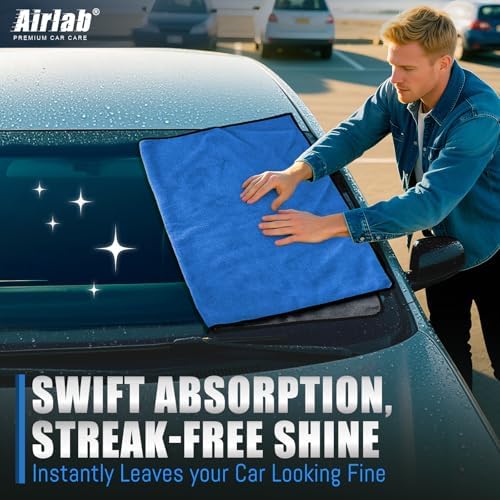 Airlab Microfiber Towels Cars Wash Drying Cleaning Cloth - Image 5