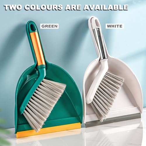 Small Broom with Dustpan Combo Set Mini Broom and Brush Set Hand Sweeper - Image 5