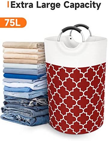 Fabspace Large Laundry Basket Laundry Hamper Bag Washing Bin Clothes Bag - Image 5