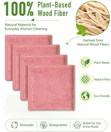 COOLMI Kitchen Dish Cloths, Easy-Rinse Dish Towels - Image 3