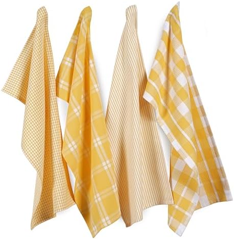 LANE LINEN 100% Cotton Kitchen Dish Cloths, Ultra Soft Absorbent Quick Drying by LaneLinen