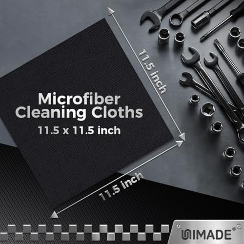 UNIMADE Microfiber Cleaning Cloth, 200 Pack Microfiber Towels - Image 3
