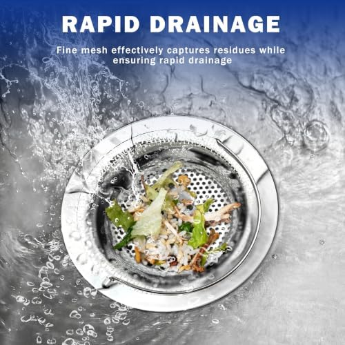 4 Pack Kitchen Sink Drain Strainer - Image 3