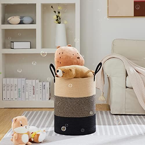 VIPOSCO 72L Tall Woven Laundry Basket Hamper - Image 2