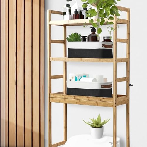 DECOMOMO Narrow Storage Bins, Small Storage Baskets - Image 5