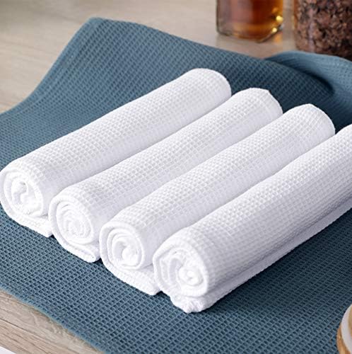 PY HOME & SPORTS Dish Towel Set, 100% Cotton Waffle Weave Kitchen Towels 4 - Image 2