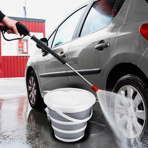 Collapsible Bucket 10L 2.6 Gallon Cleaning Bucket Mop Bucket Folding Foldable - Image 7