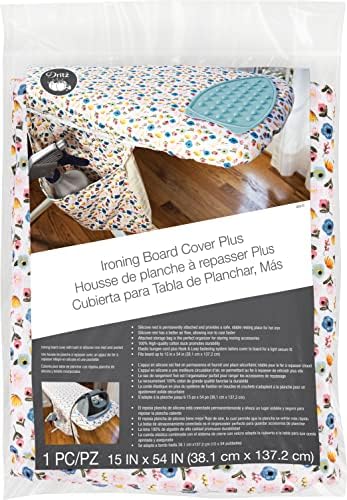 Dritz Clothing Care 82675 Ironing Board Cover Plus, 54 x 15-Inch by Dritz