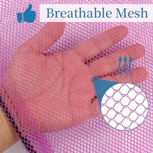 6 Pack Mesh Drawstring Bags - Image 4