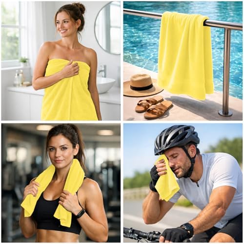 DAN River 8 Piece Luxury Bath Towels - Image 3