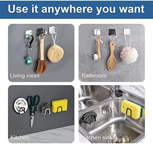 2Pcs Sponge Holder for Kitchen Sink，Strong Adhesive Small Sponge Holder，Sink - Image 5