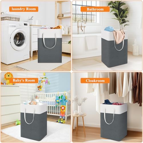 TasticTotes Laundry Basket 3-Pack, Laundry Hamper - Image 5