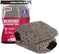 AIDEA Car Wash Mitt Microfiber, Car Wash Brush, 7.12''X10.14'' by AIDEAHOME