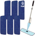 16.5 Inch Reusable Mop Pads Microfiber Spray Mop Replacement Heads by ZIYUNBIXI