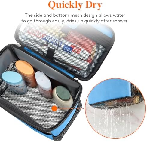 Lifewit Mesh Shower Caddy Bag Portable - Image 4