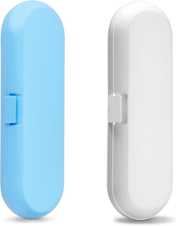 Fowecelt 2 Pack Electric Toothbrush Travel Case by Fowecelt