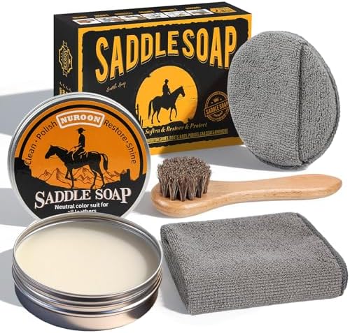 Nuroon Leather Boots Care Kit- Leather Cleaner Boots Shoes Cleaning Kit by LeatheritemscarePro