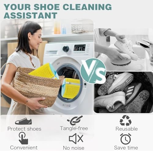 Shoe Washing Machine Bag, Laundry Shoe Bag - Image 4