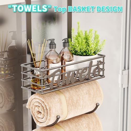 HapiRm Towel Racks for Bathroom Storage - Image 3
