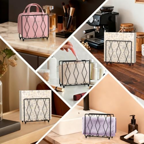 Napkin Holder for Table, 2 Pack Modern Metal Napkin Holders for Paper Napkins & - Image 5