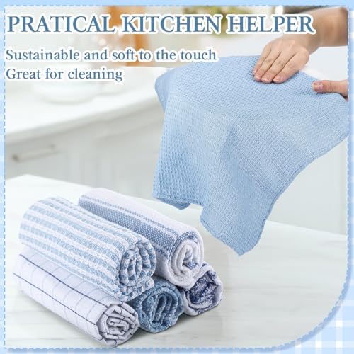 Patelai 12 Kitchen Dish Rags, 13.8'' X 13.8'' - Image 4
