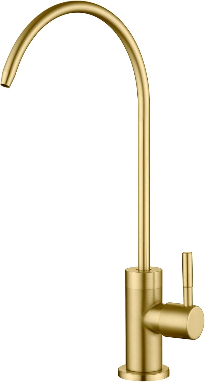 SUMERAIN Kitchen Water Filter Faucet NSF Certification 100% Lead-Free | Brushed by SUMERAINFAUCETS