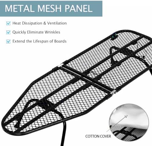 SheeChung Small Ironing Board 12"x32", Mini Ironing Board - Image 5