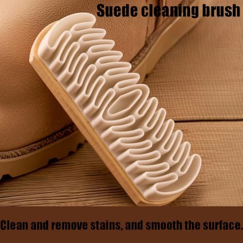 2026 New Suede Brush, Magic Rubber Shoe Brush, Natural Rubber Bristles - Image 3