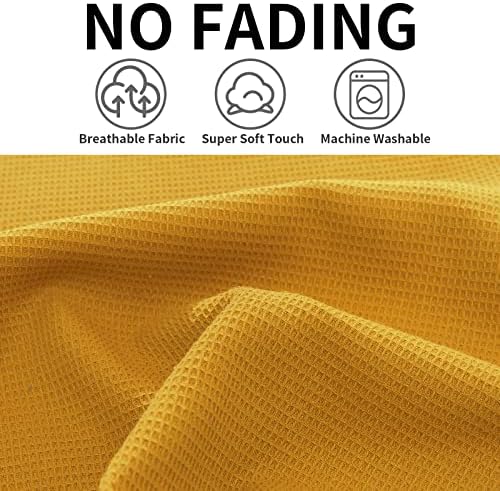QUILTINA Dish Towels Set, 100% Cotton Waffle Weave Kitchen Towels 6 Pack - Image 4