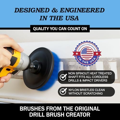Drillbrush Boat Cleaning Brush Kit - Image 3
