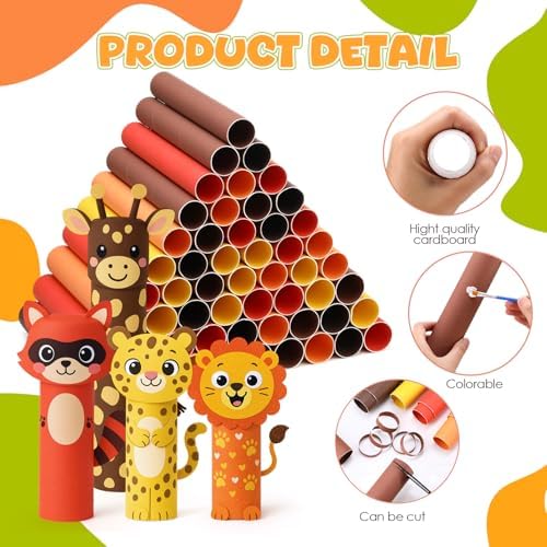 MotiMind 60 Pcs Cardboard Tubes - Image 2
