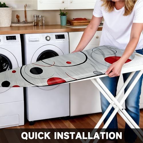 Ironing Board Cover 15"x54"，Standard Ironing Board Replacement Cover，Easy Fit - Image 4