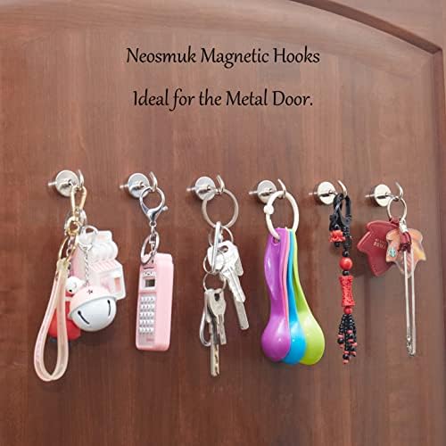 Neosmuk Magnetic Hooks for Cruise Cabins, 40lb Heavy Duty, 6 Pack - Image 5