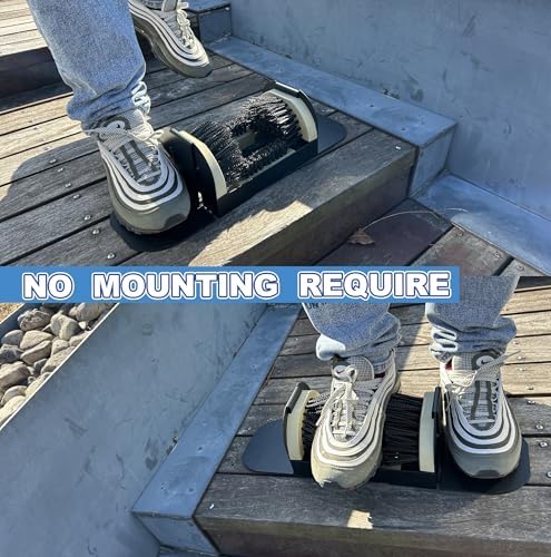 Portable Boot Scrubber with Fold-Out Footboards | No Mounting Required - Image 5