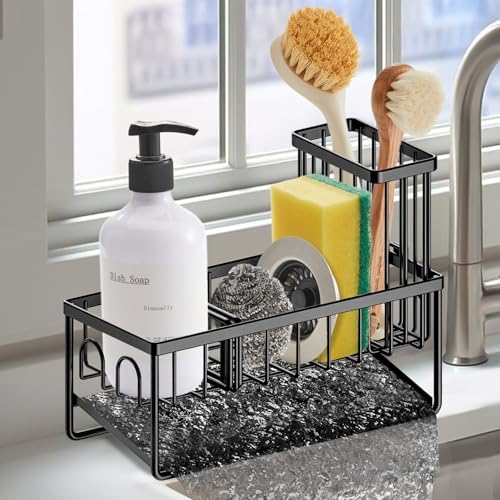 Sinnsally Kitchen Sponge Holder, Sink Caddy Organizer by UsefulKitchenTools