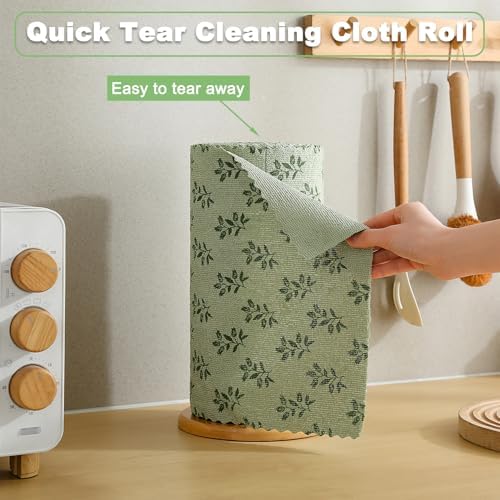 Microfiber Cleaning Cloth Roll, 80 Pack Cleaning Towels, Lint Free Rags Paper - Image 3