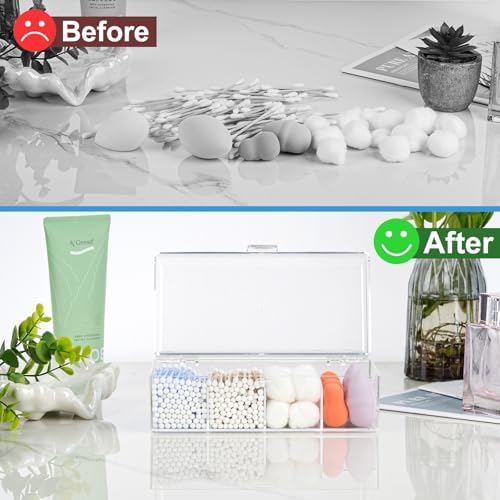 Qtip Holder Dispenser with Lid - Image 4