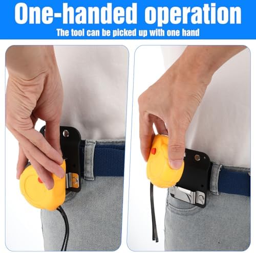 Tape Measure Holder for Belt Tool Belt Clip Holder Drill Holders Clip Quick - Image 5