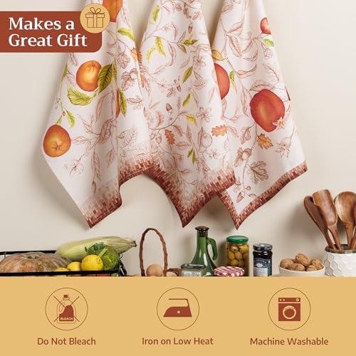 Maison d' Hermine Kitchen Towels Set of 3 Reusable 100% Cotton 27.50" x 20" - Image 5