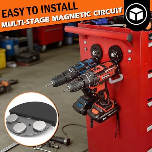 ULIBERMAGNET New Upgraded Heavy Duty Magnetic Hooks, Strong Large Magnet Hooks - Image 4