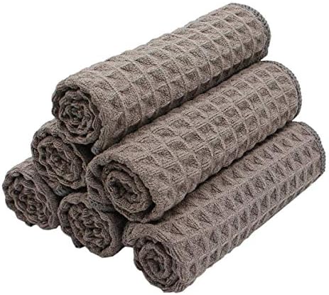 Microfiber Kitchen Cleaning Cloth, 12inch X 12inch, 6 Pack - Image 3