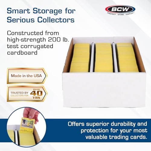 BCW Super Shoe Storage Box – 3 Pack | Cardboard Organizer - Image 2