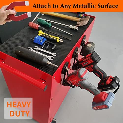 Magnetic Hooks Heavy Duty Garage Hooks Tools Organizer Anti-Slip Strong - Image 2