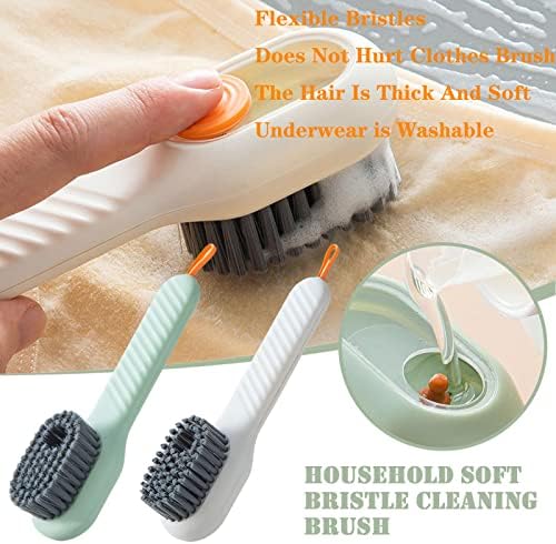 Liquid Adding Soft Fur Cleaning Brush, 2 Brushes + 2 Cleaning Cloths - Image 6